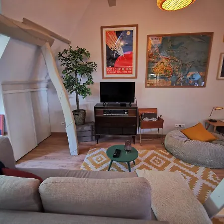 Apartmán Treehouse - Funky - Terrasse Sur Le Toit - Mezzanine - Full