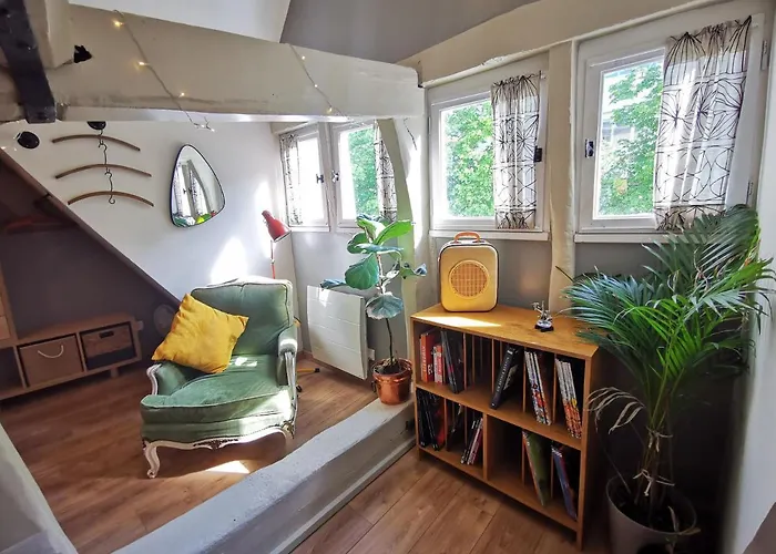 Appartement Treehouse - Funky - Terrasse Sur Le Toit - Mezzanine - Full